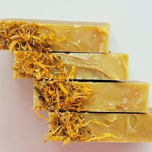 Lemongrass Calendula Handcrafted Soap